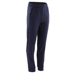 Pantalon de jogging chaud respirant slim marine ENFANT
