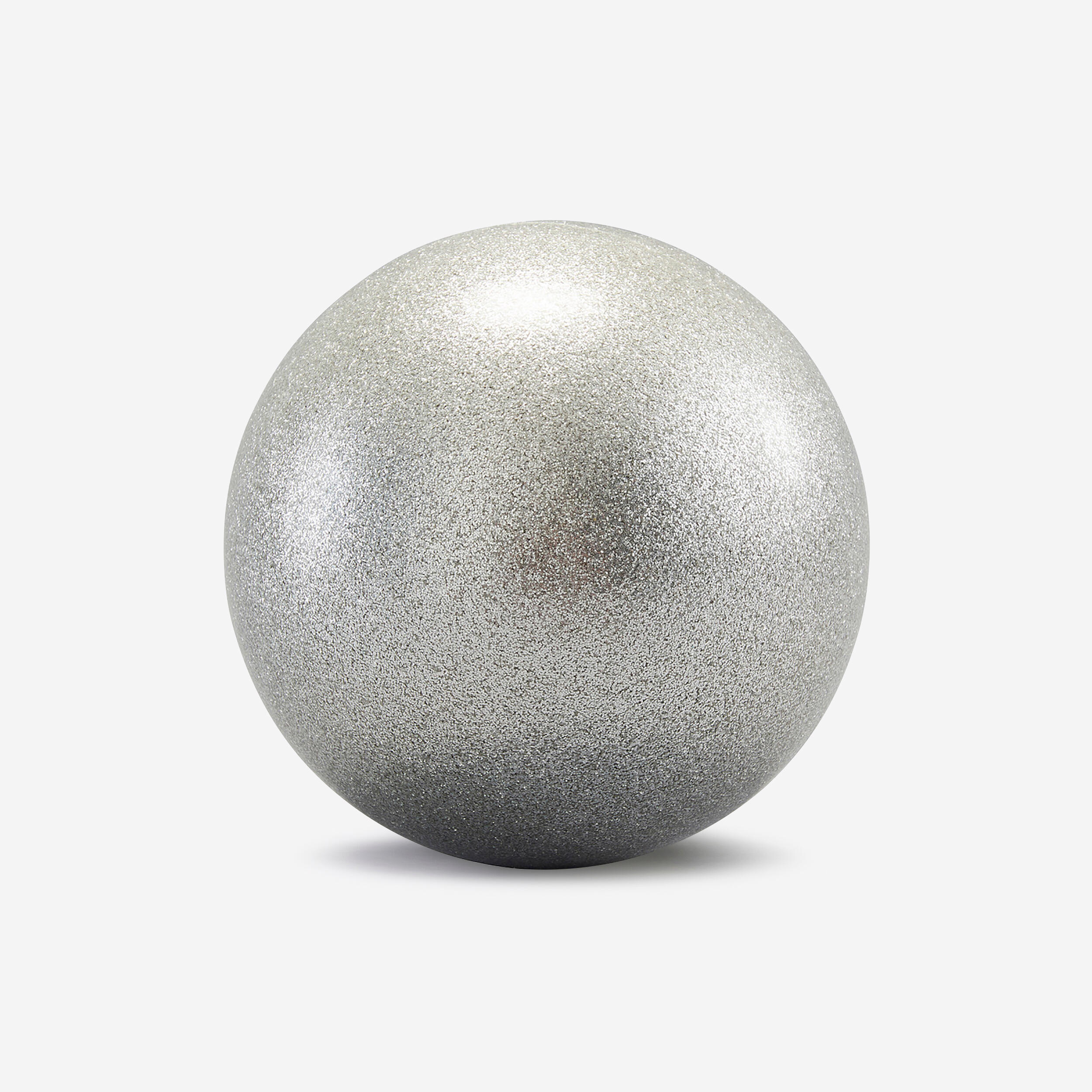 Domyos - Ballon De Gymnastique Rythmique (gr) De 16,5 Cm - Argent Pailleté - Ballon - Danse / Gymnastique - Gris - Taille Unique - Decathlon