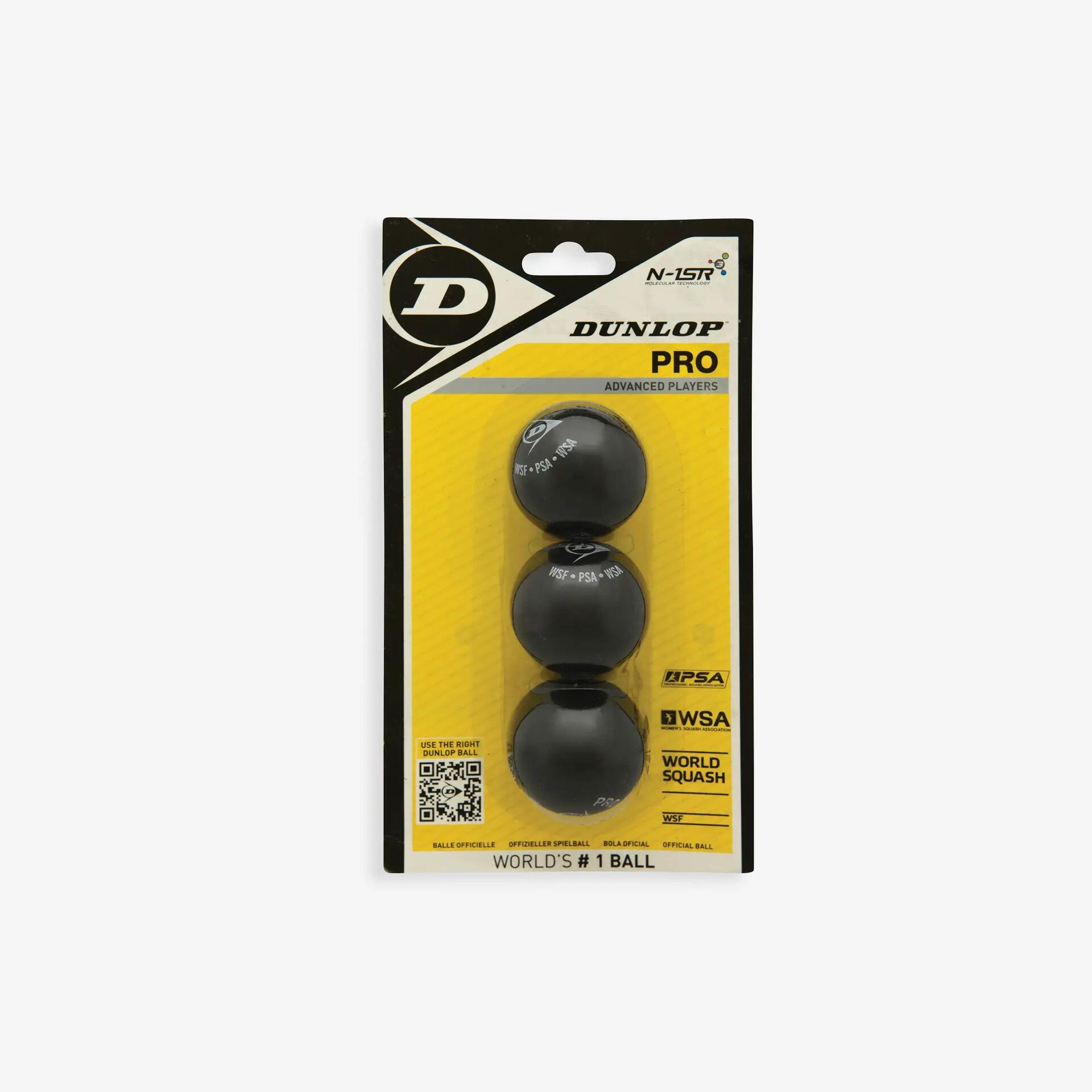 Balle de squash dunlop pro x3 - Sports de Raquettes - Squash - DUNLOP-Decathlon PRO - Clubs - Entreprises - Collectivités - Associations