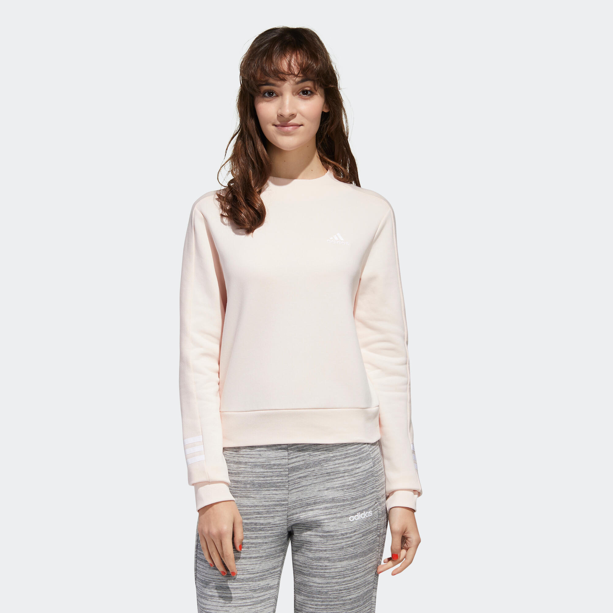 ADIDAS Sweater Dames Roze | Decathlon