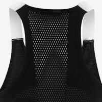 Girls' Technical Breathable Tank Top - Black/White