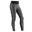 Legging chaud noir imprimé fille