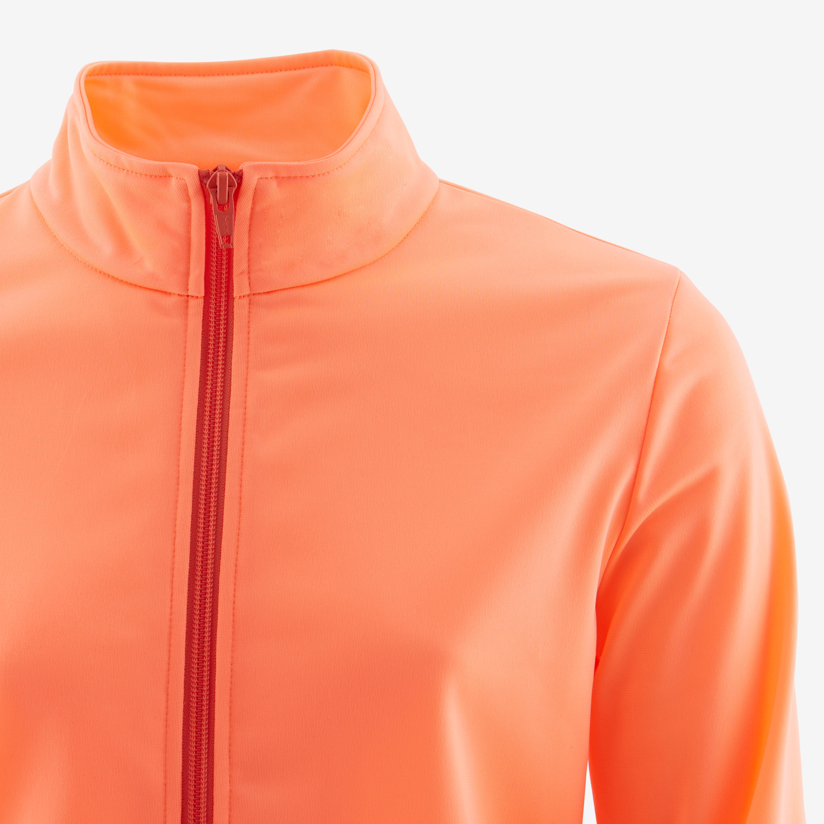 Kids' Breathable Synthetic Tracksuit Gym'y - Coral Top/Navy Bottoms 4/6
