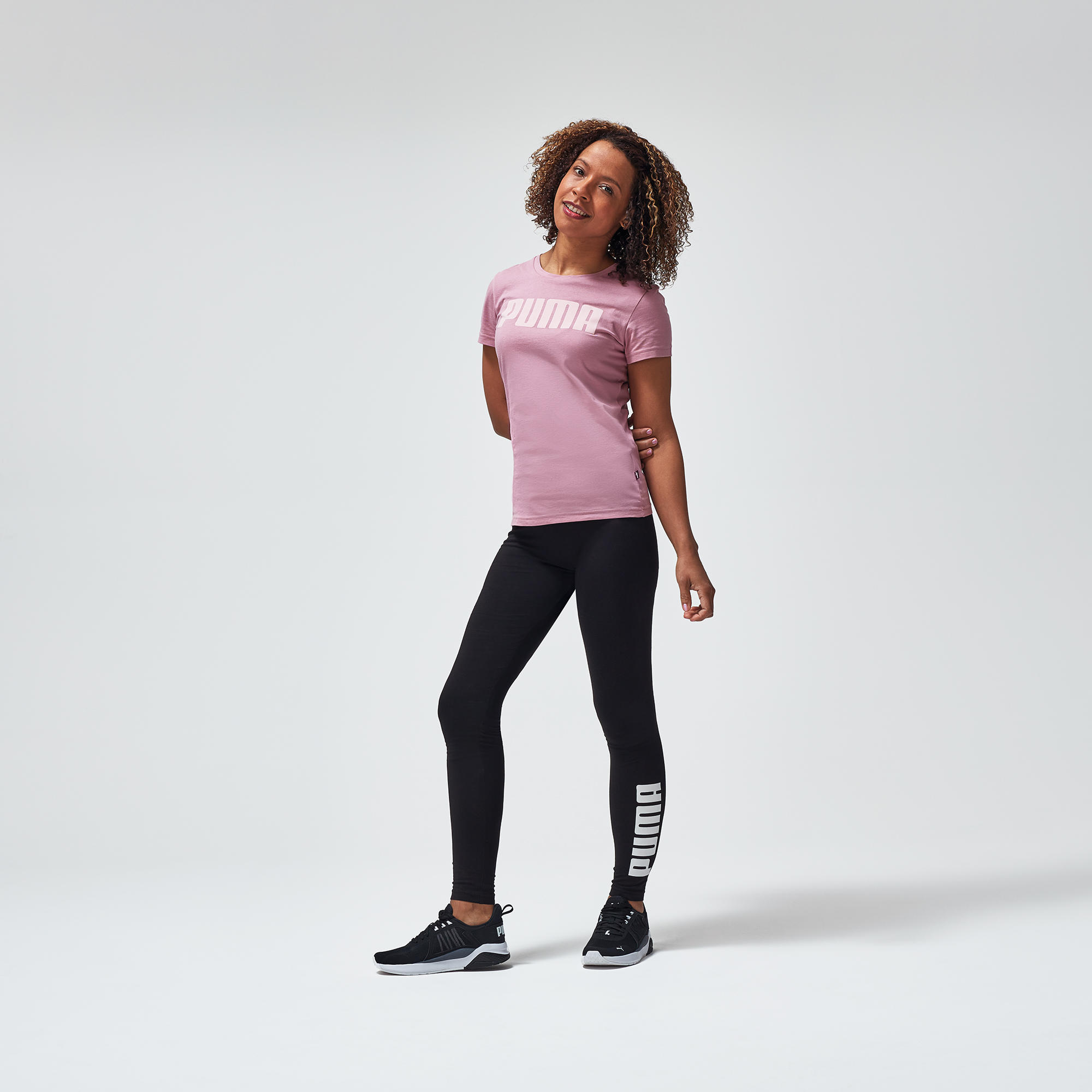LEGGINGS PUMA MUJER 516760 01 MEDIAS EXPLOSIVE7/8 GRÁFICO