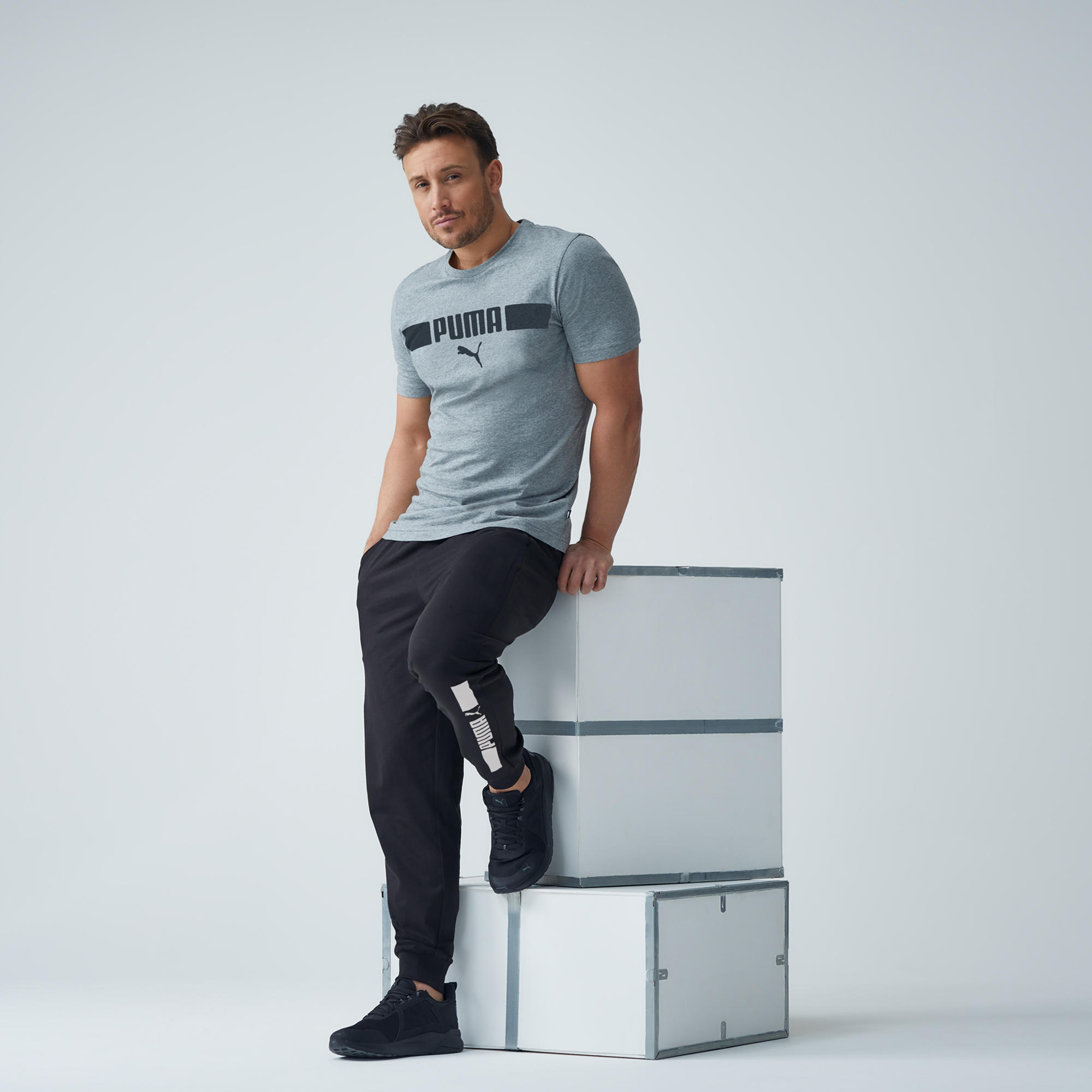 pantaloni tuta puma decathlon