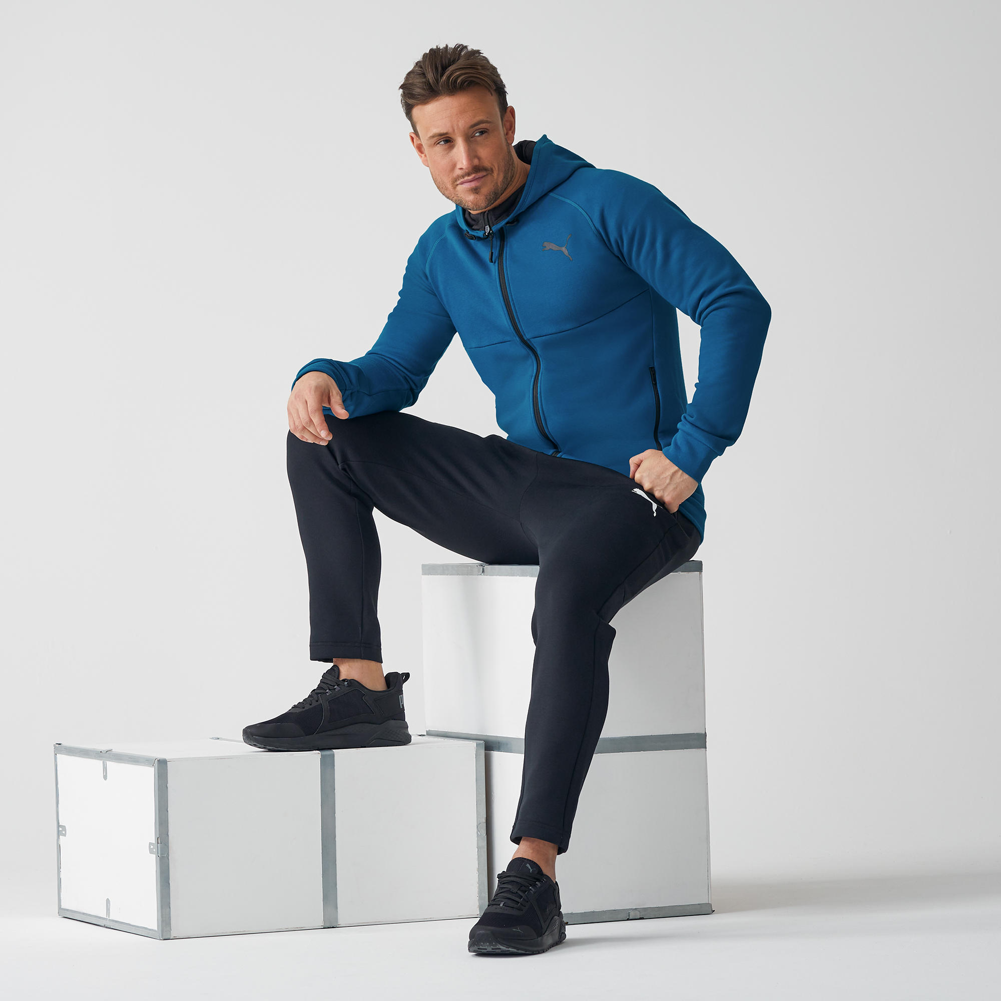 pantaloni tuta puma decathlon