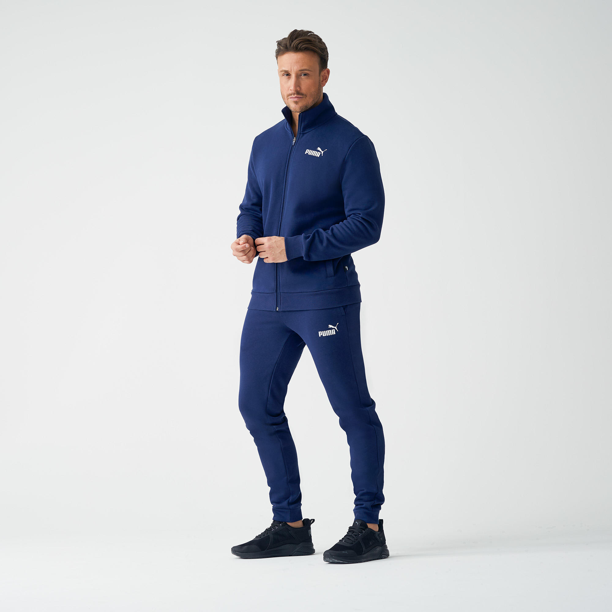 Tuta da ginnastica uomo Puma azzurra PUMA | DECATHLON