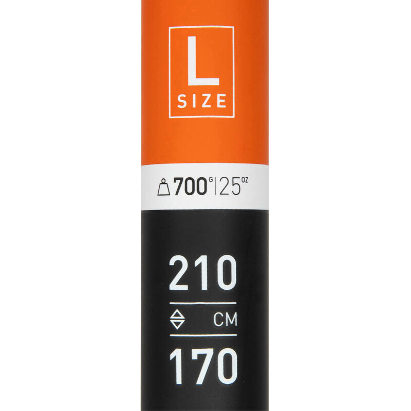 Pagaia de stand up paddle, regulável (170 -210cm) tubo misto (fibra e carbono)