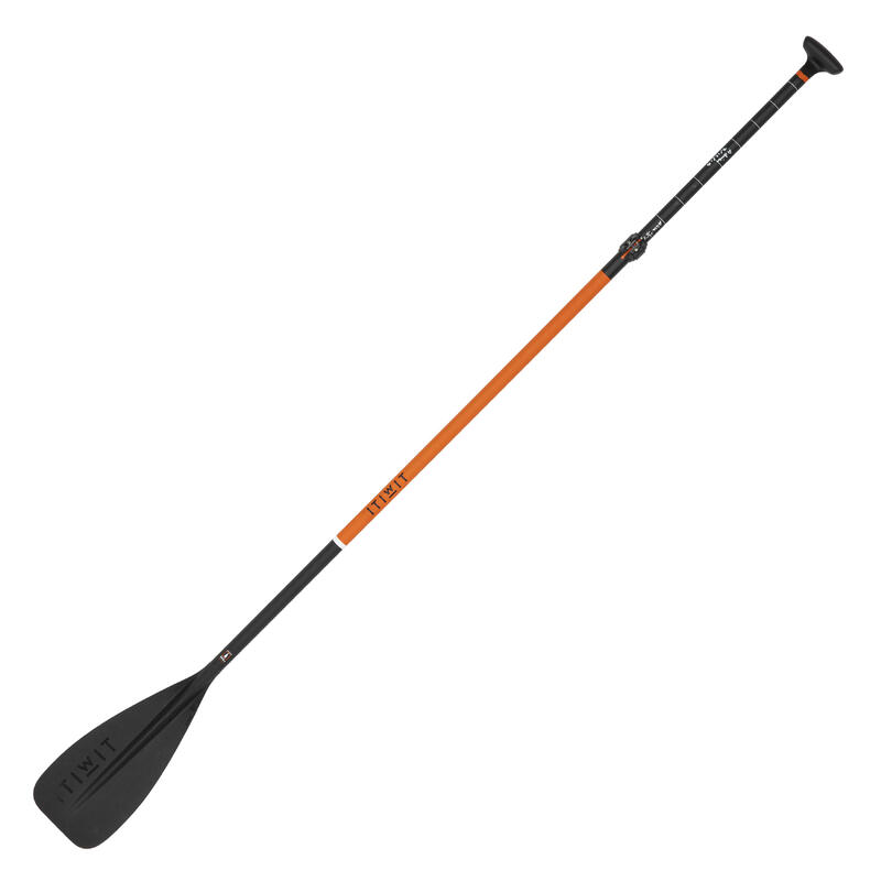 Pagaie de stand up paddle, réglable (170 -210cm) tube mixte (fibre et carbone)