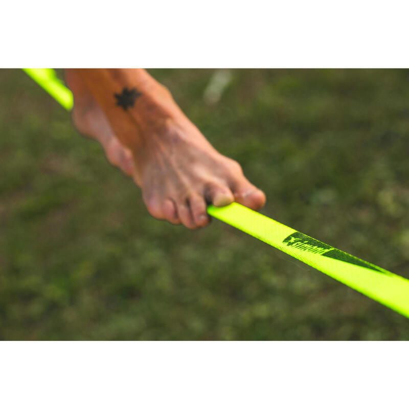 Jump slackline 15m x 50 mm, élénk piros