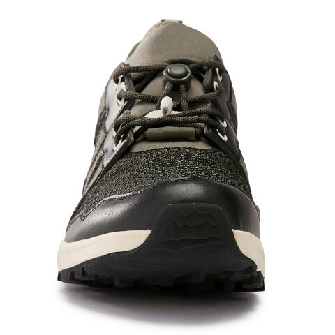 NW 580 Nordic Walking Waterproof Shoes - Khaki NEWFEEL - Decathlon