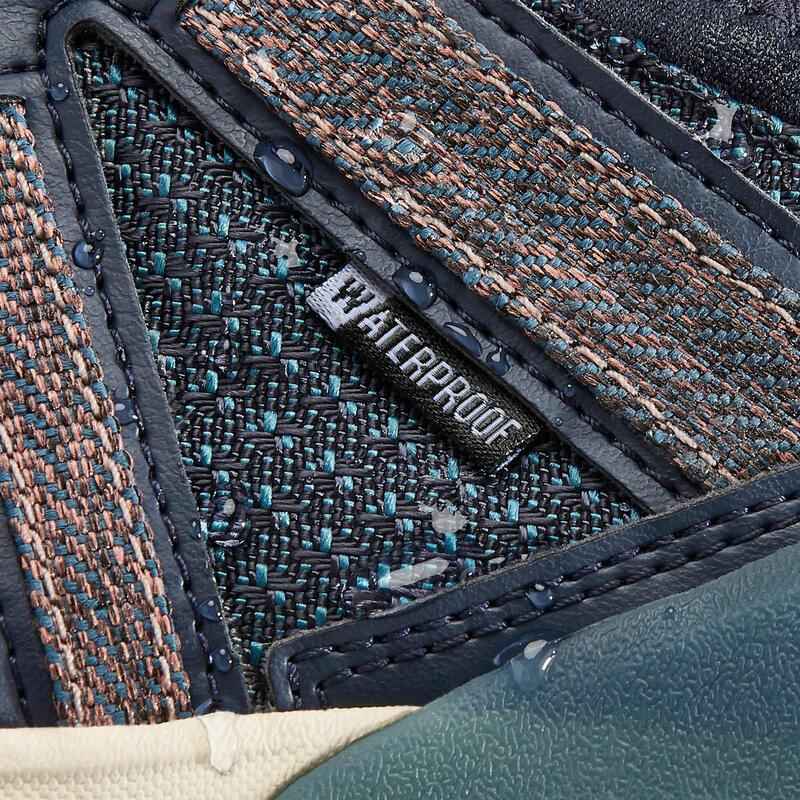 Waterdichte schoenen voor nordic walking NW 580 blauw
