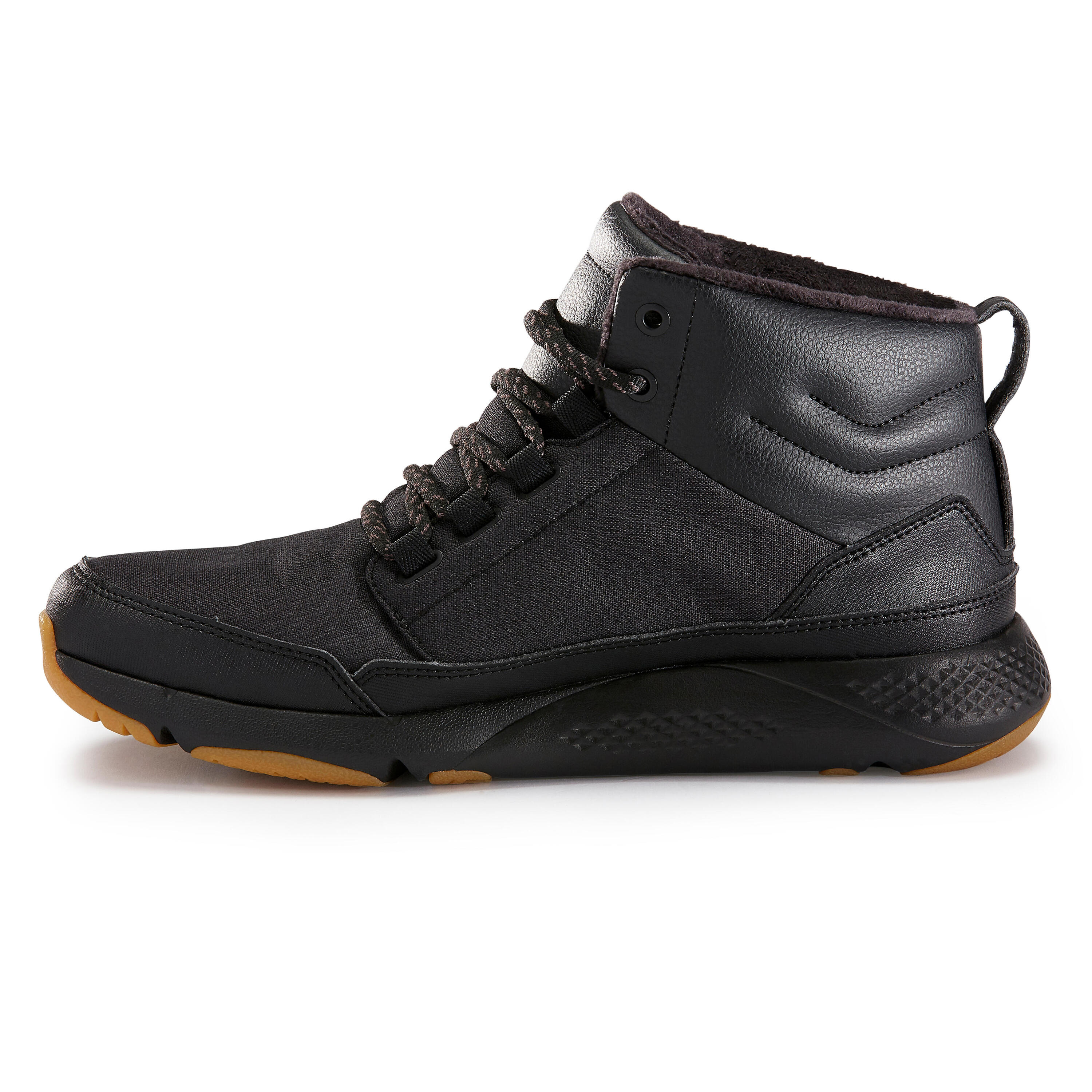 Actiwalk Warm Waterproof Urban Walking Shoes - Black 2/14