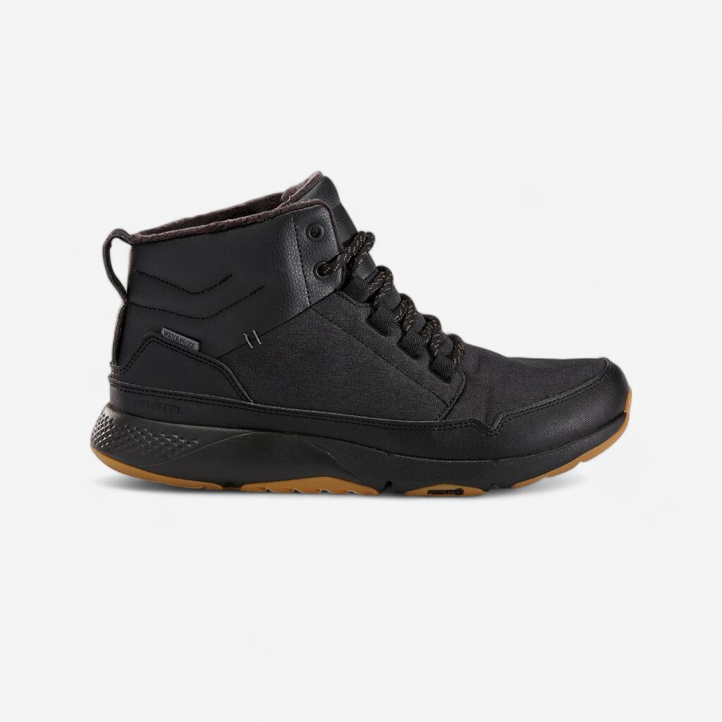 Pilsētas pastaigu apavi “Actiwalk Warm Waterproof”, melni