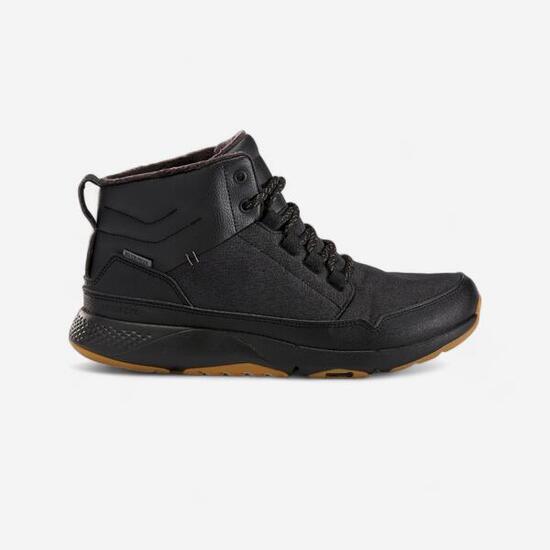 Chaussures marche urbaine Actiwalk Warm Waterproof noir