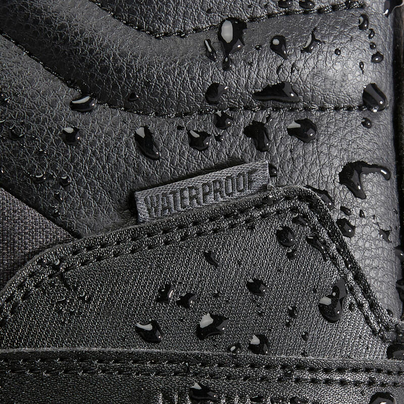 Chaussures marche urbaine Actiwalk Warm Waterproof noir