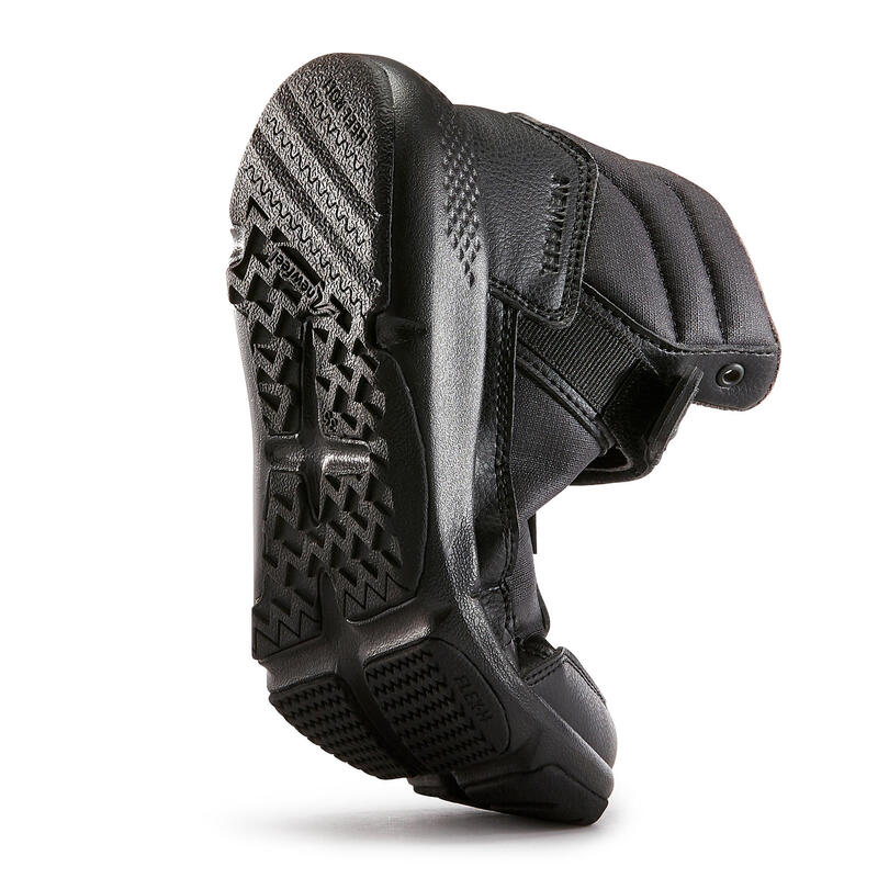 Çocuk Siyah Cırt Cırtlı Spor Ayakkabı - Resist