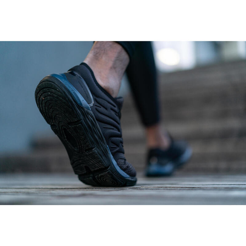 Chaussures de marche sportive Sportwalk Confort noir / bleu