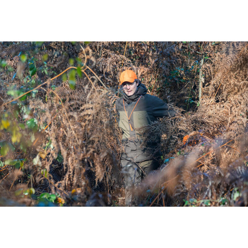 Pantalon chasse résistant et imperméable Supertrack vert 100