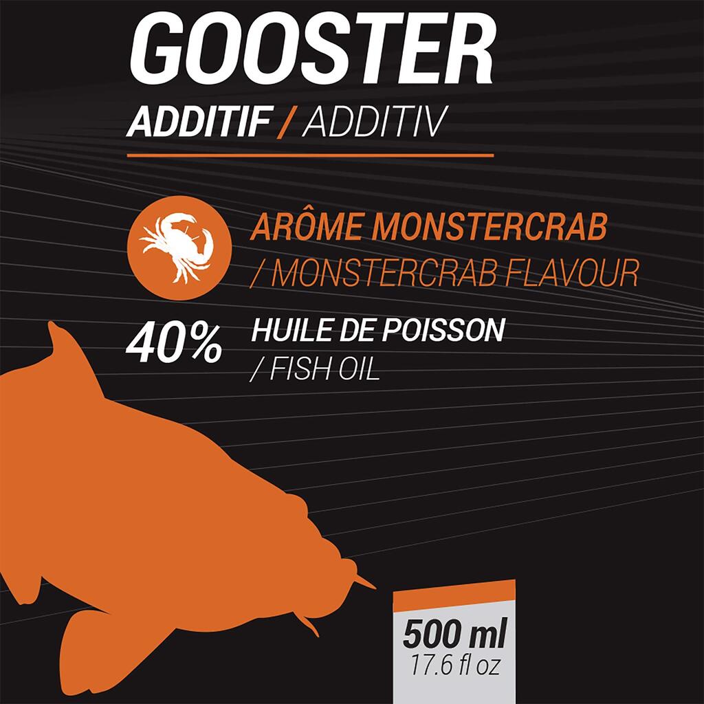 Tekući aditiv za primamu Gooster za ribolov izbačajem Monster Crab 500 ml 