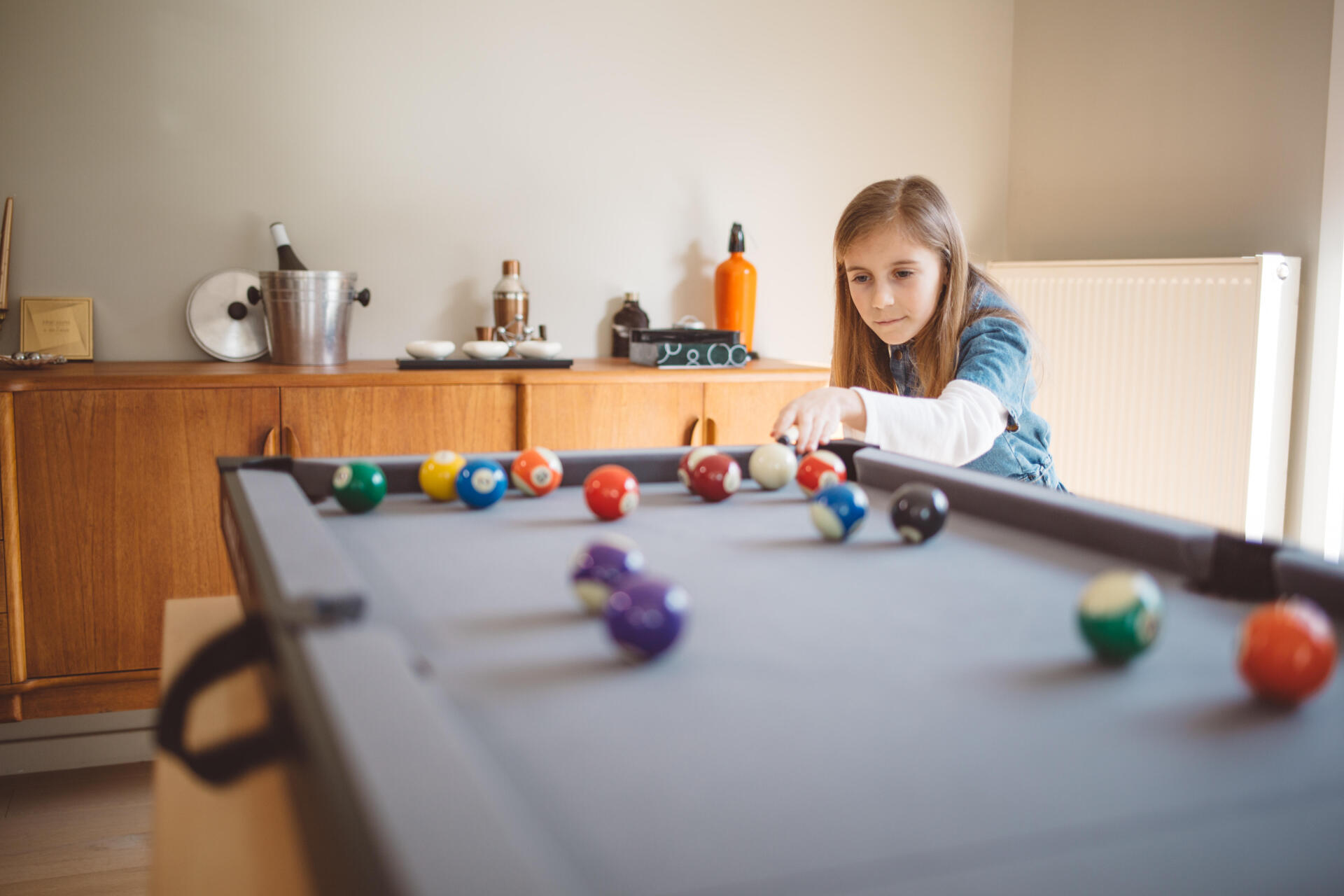 Giocare a biliardo con i bambini: quali regole pensare?