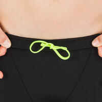 Boys’ Swimming Jammer Fitib Black / Neon yellow