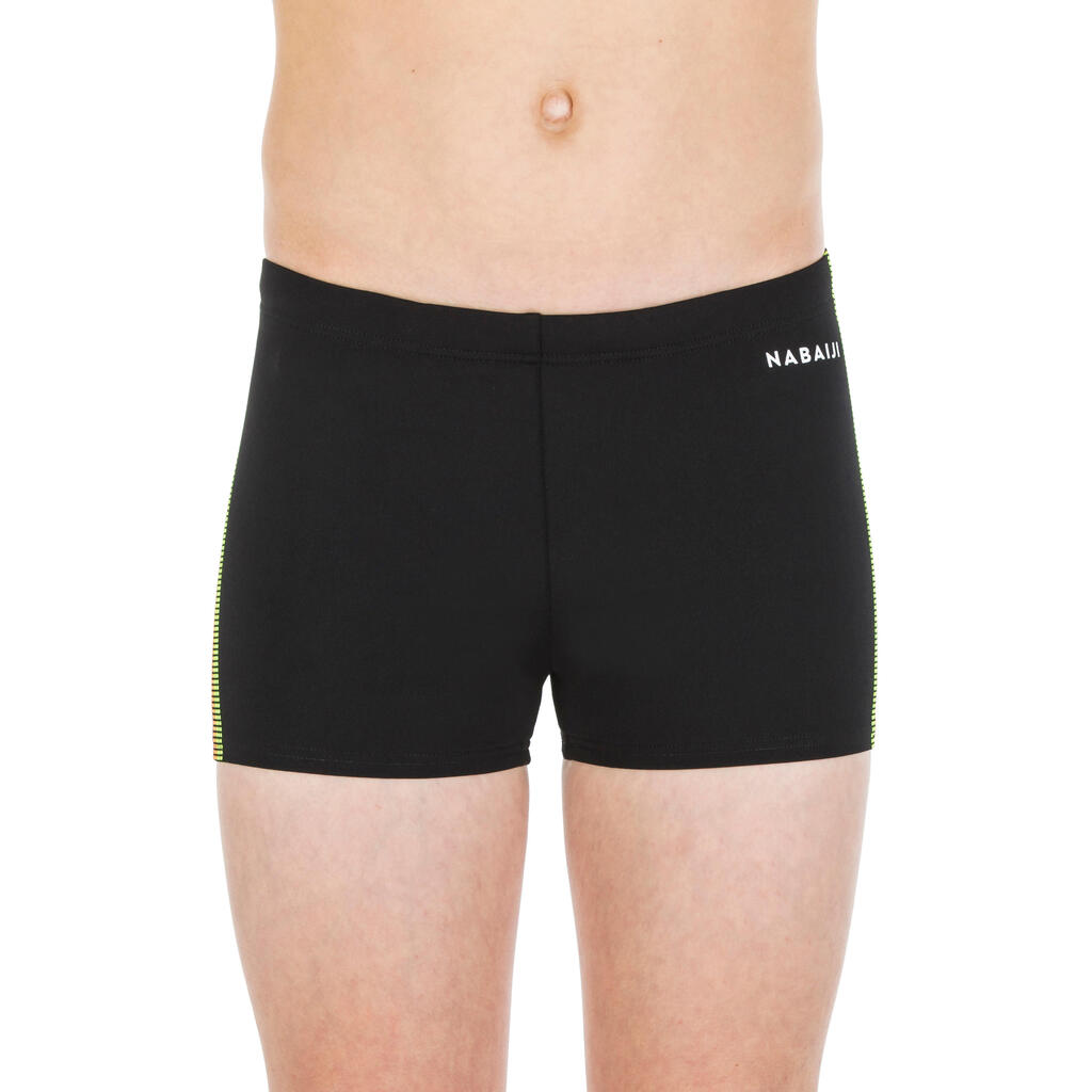 Badehose Boxer Jungen - Fitib blau/grau 