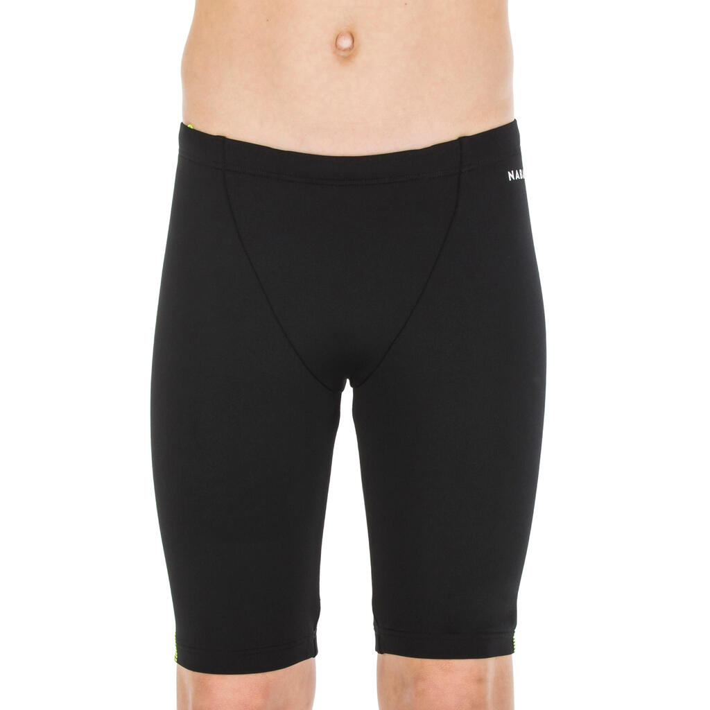 Αγοριστικο μαγιο κολαν fitib - μαύρο/κίτρινο νέον