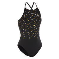 Crni jednodelni kupaći kostim za devojčice