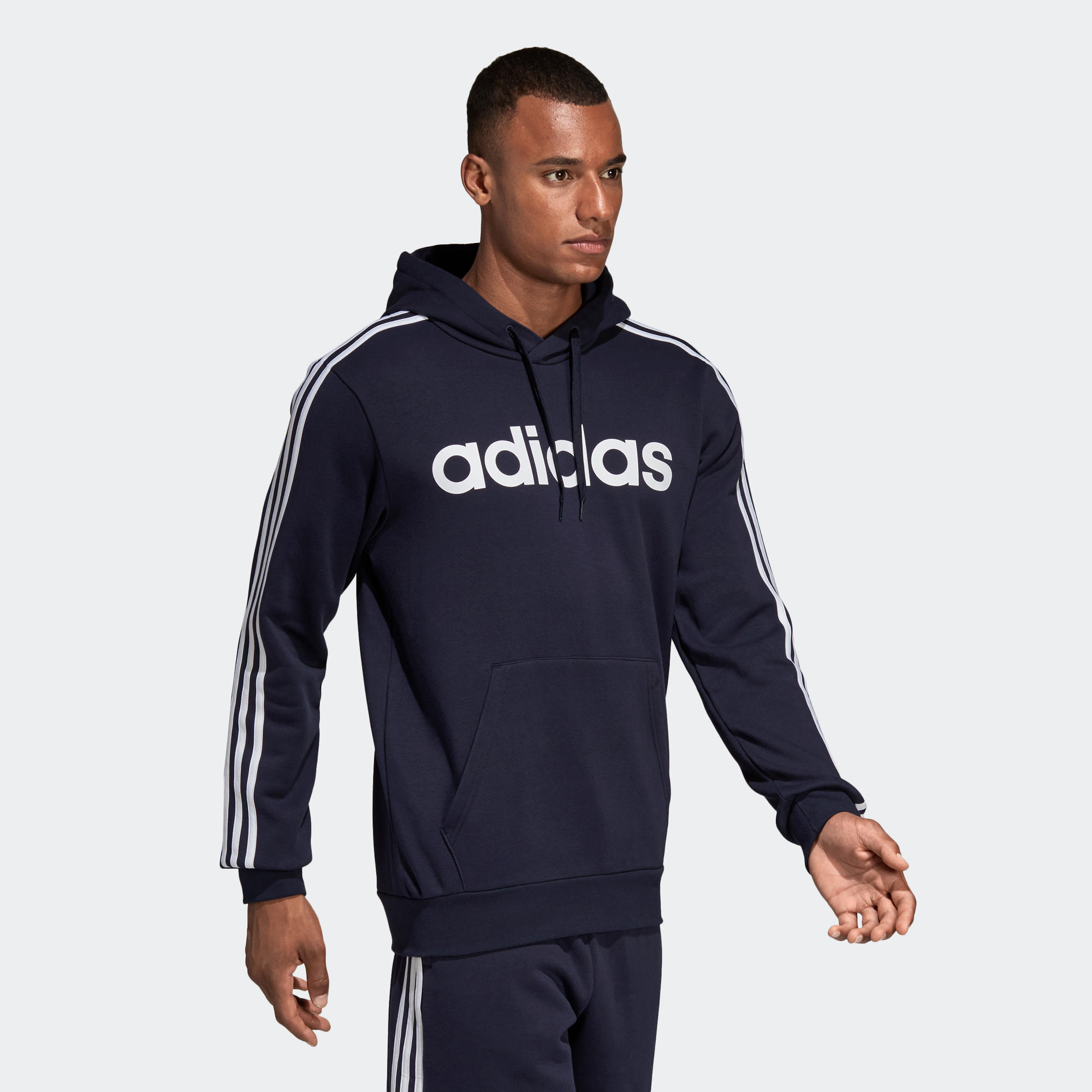 Felpa con cappuccio uomo Adidas blu ADIDAS | DECATHLON