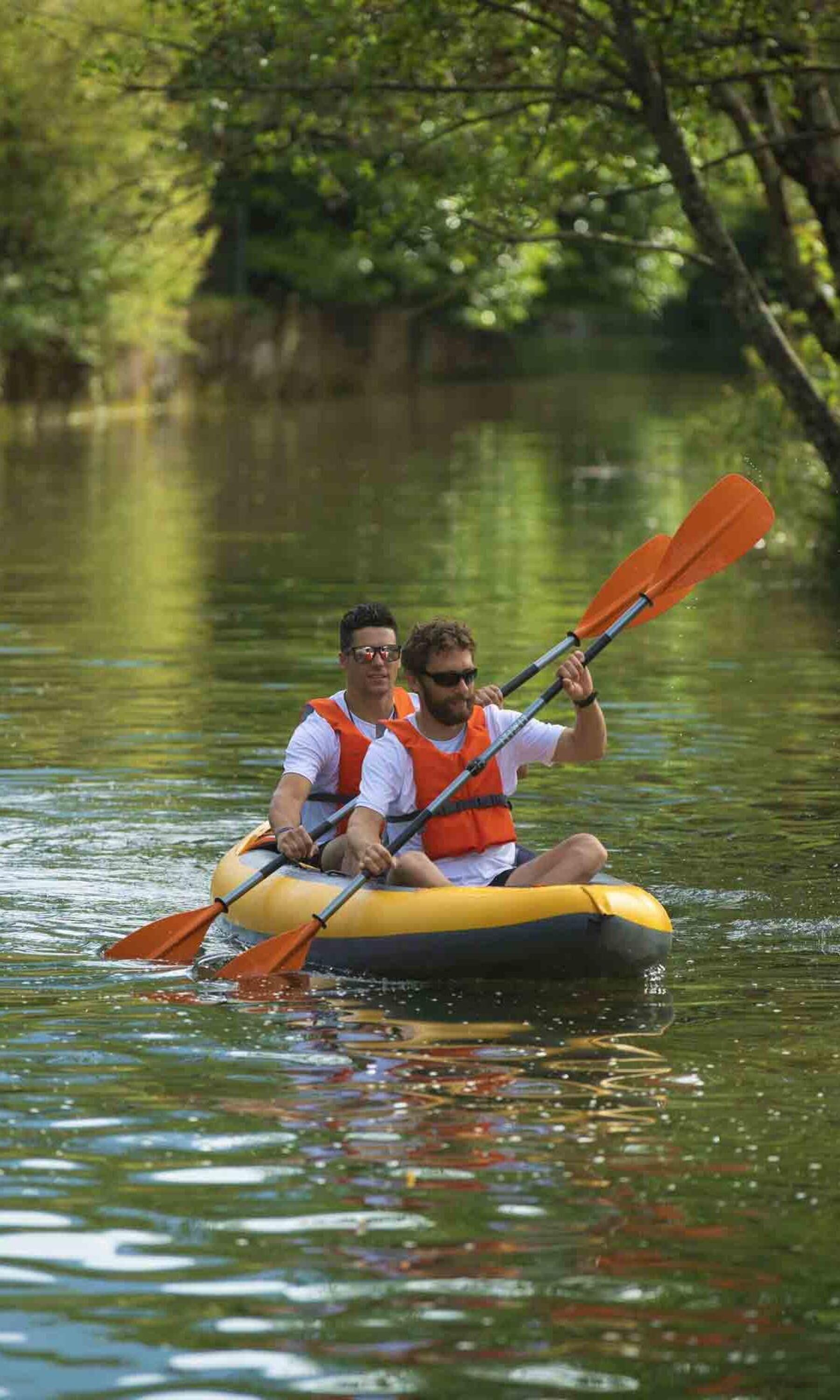 river kayak in france