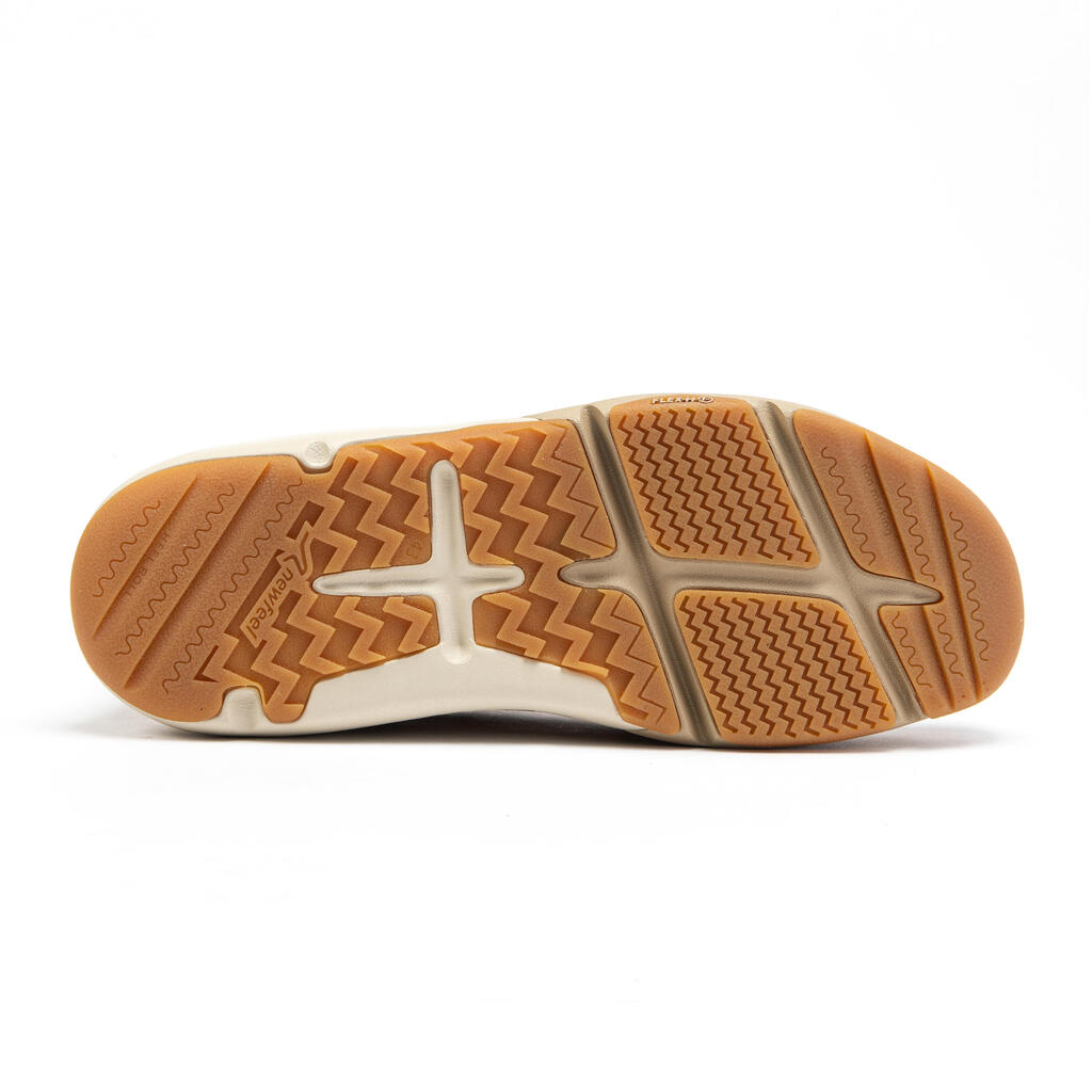 Tenis de marcha urbana leather camel piel para hombre - Actiwalk Comfort