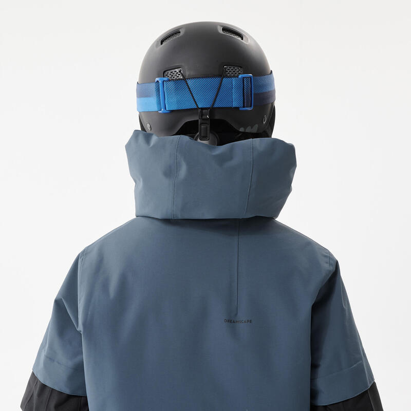 Dětská snowboardová bunda SNB 500 modrá