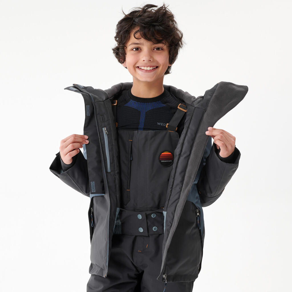 Kids’ Snowboard Jacket - SNB 500 Teen Boy - Blue