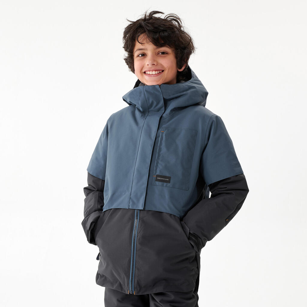 Snowboardjacke Skijacke Kinder - SNB 500 Teen Boy blau 