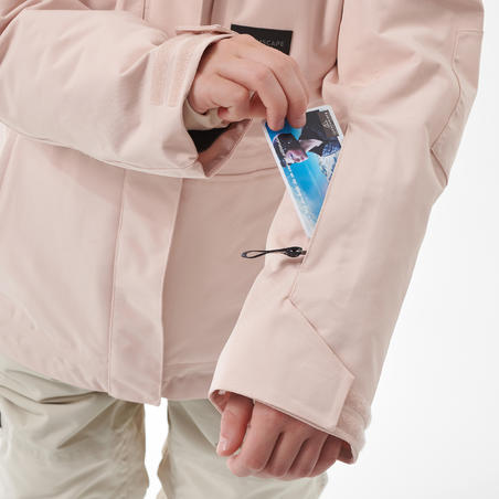 Куртка для сноуборда и лыж SNB JKT 500 для девочек