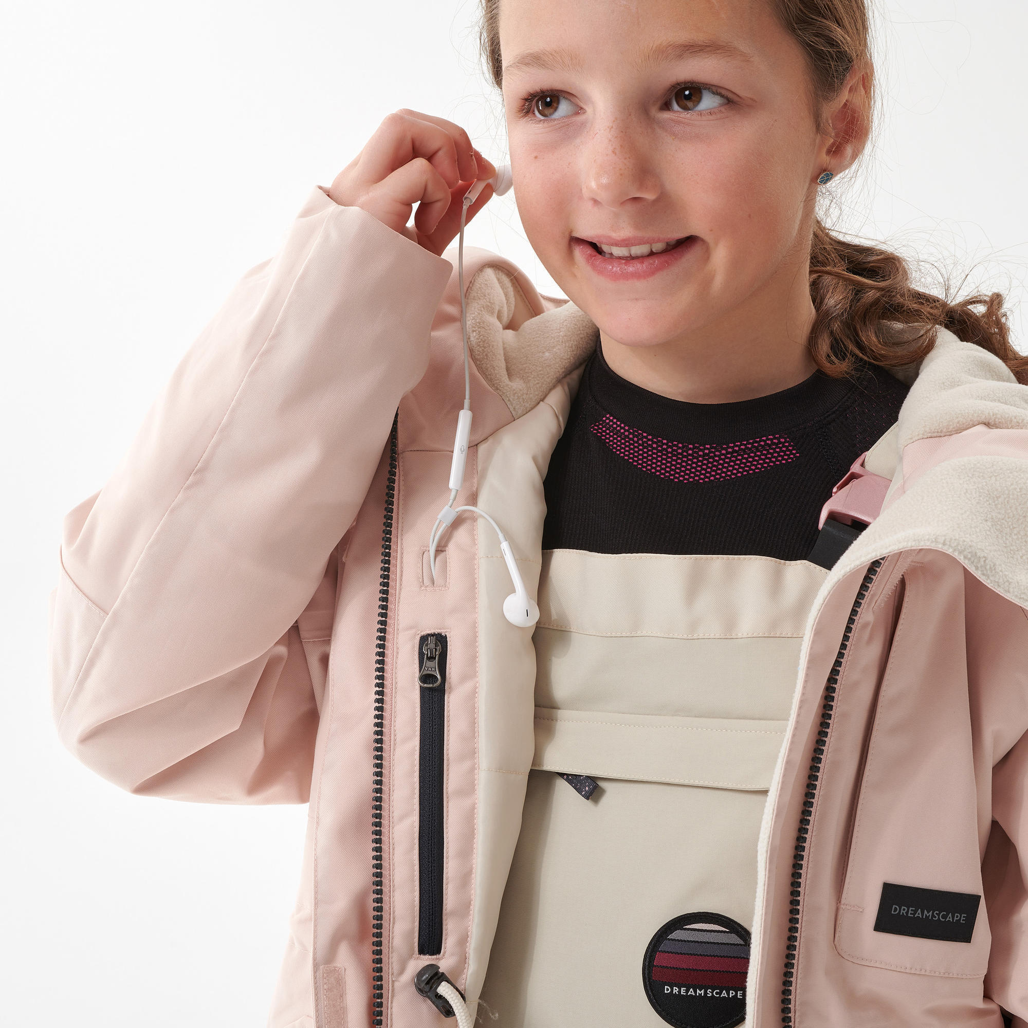 Gebraucht - Snowboardjacke Kinder - SNB 500 Teen Girl  rosa  8/15