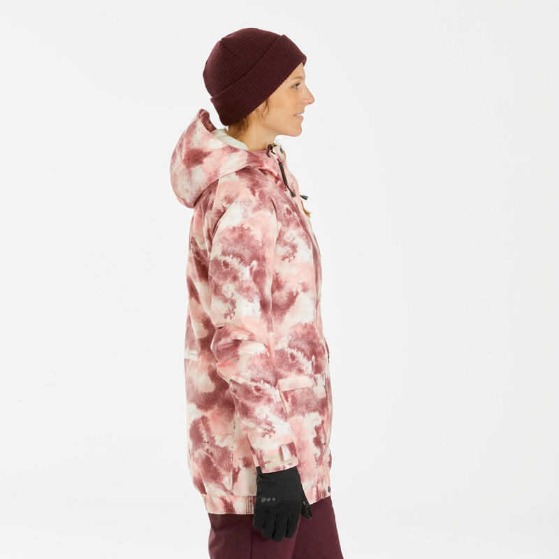 Chaqueta de snowboard y nieve impermeable Mujer Dreamscape SNB 100