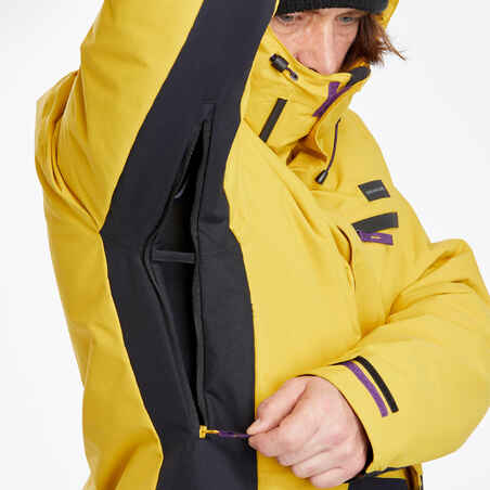 Men's Snowboard Jacket - SNB 100 Yellow