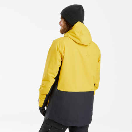 Men's Snowboard Jacket - SNB 100 Yellow