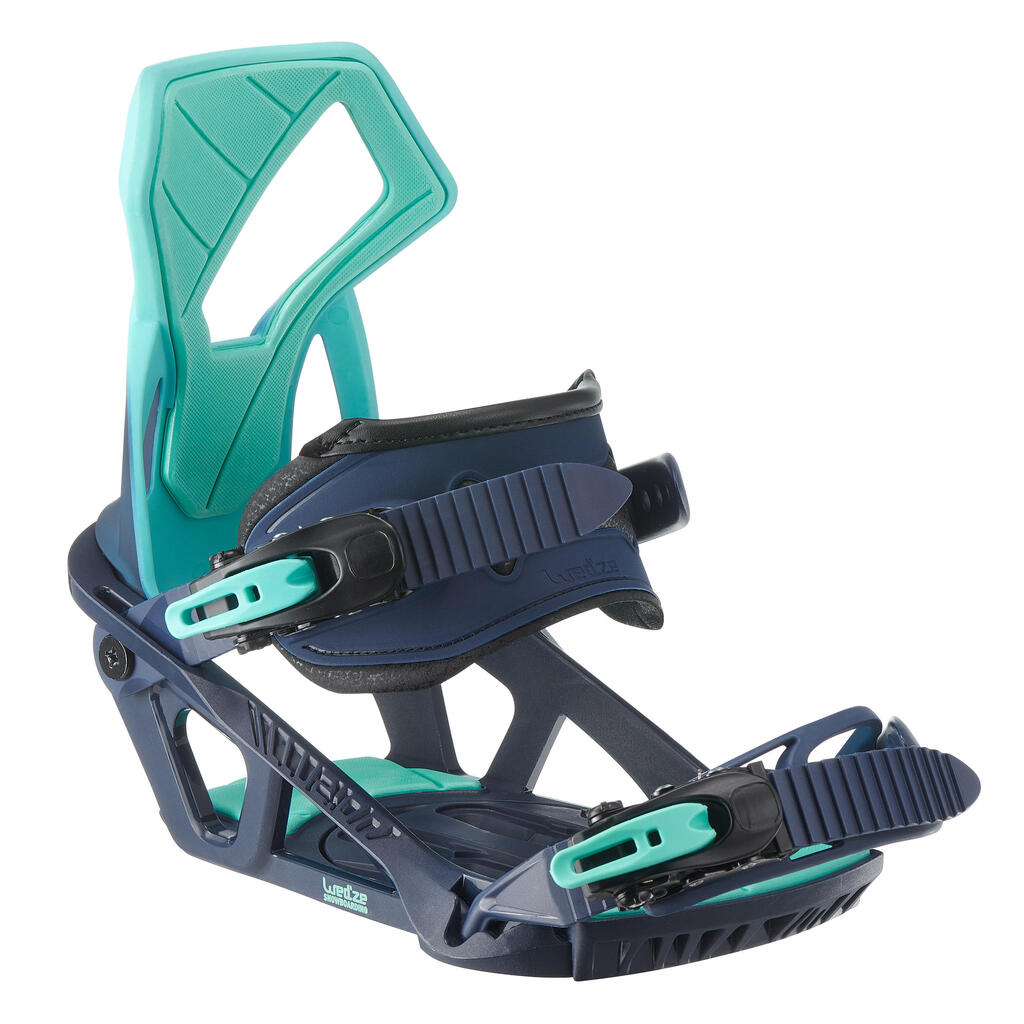 Women's On / Off Piste Snowboard Bindings - Blue