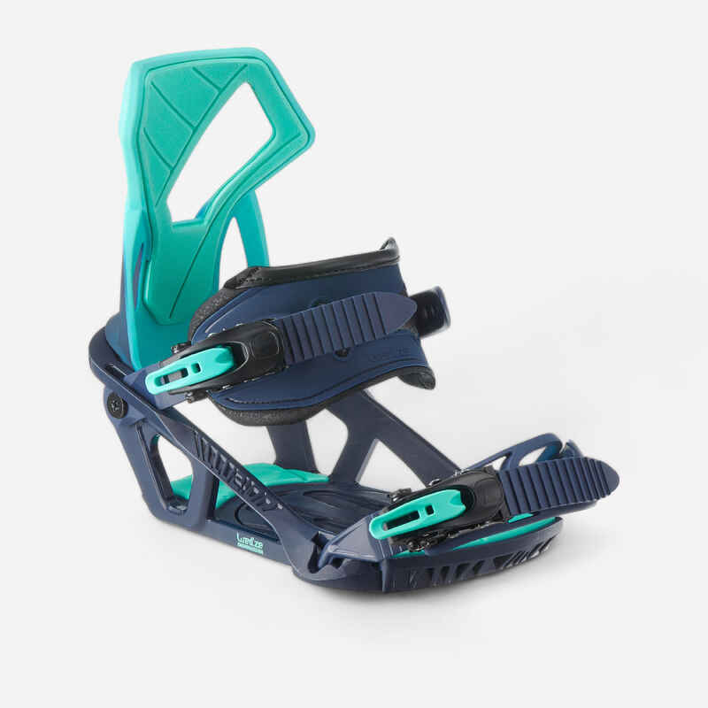 Snowboardbindung Piste/Off-Piste Serenity 500 Damen blau