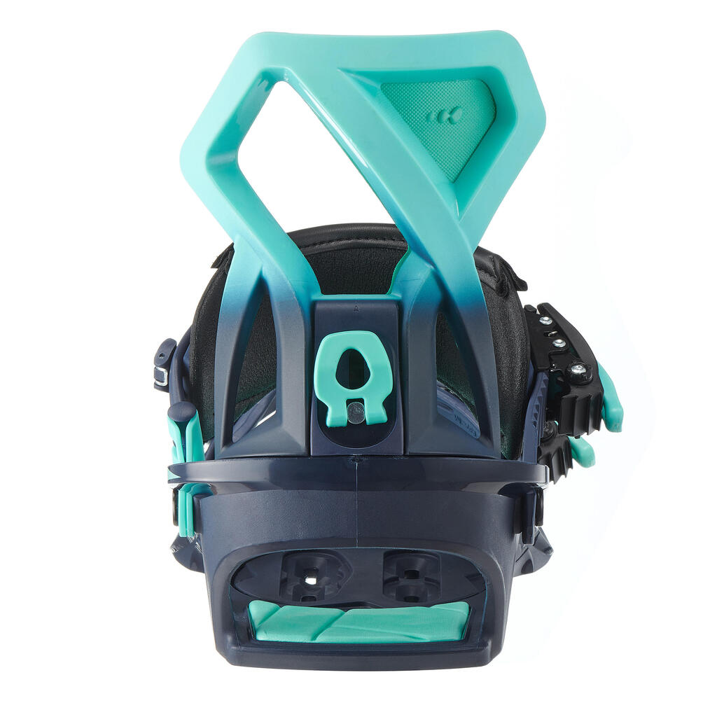 Women's On / Off Piste Snowboard Bindings - Blue