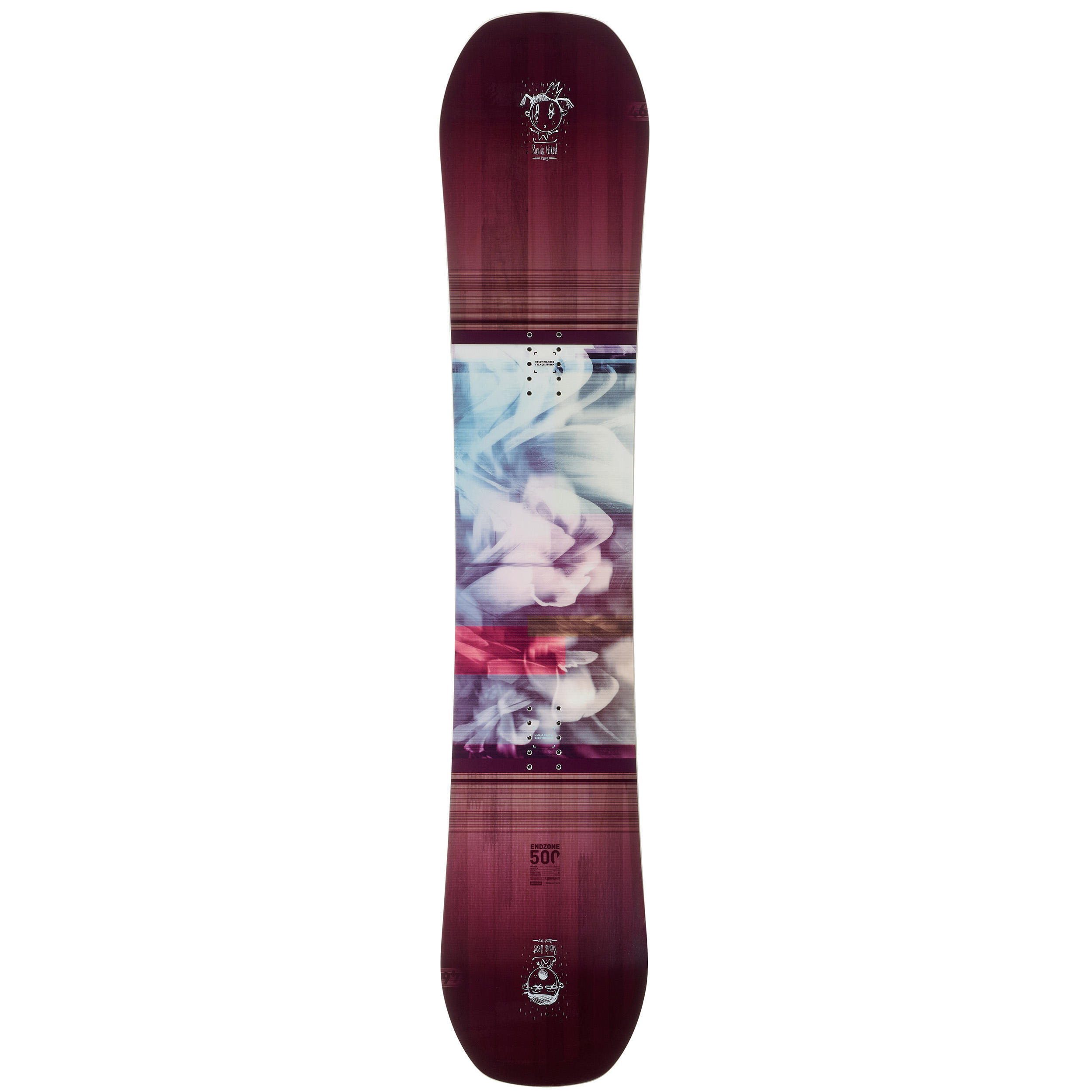 Women's Freestyle & All-Mountain Snowboard - Endzone 500 - DREAMSCAPE