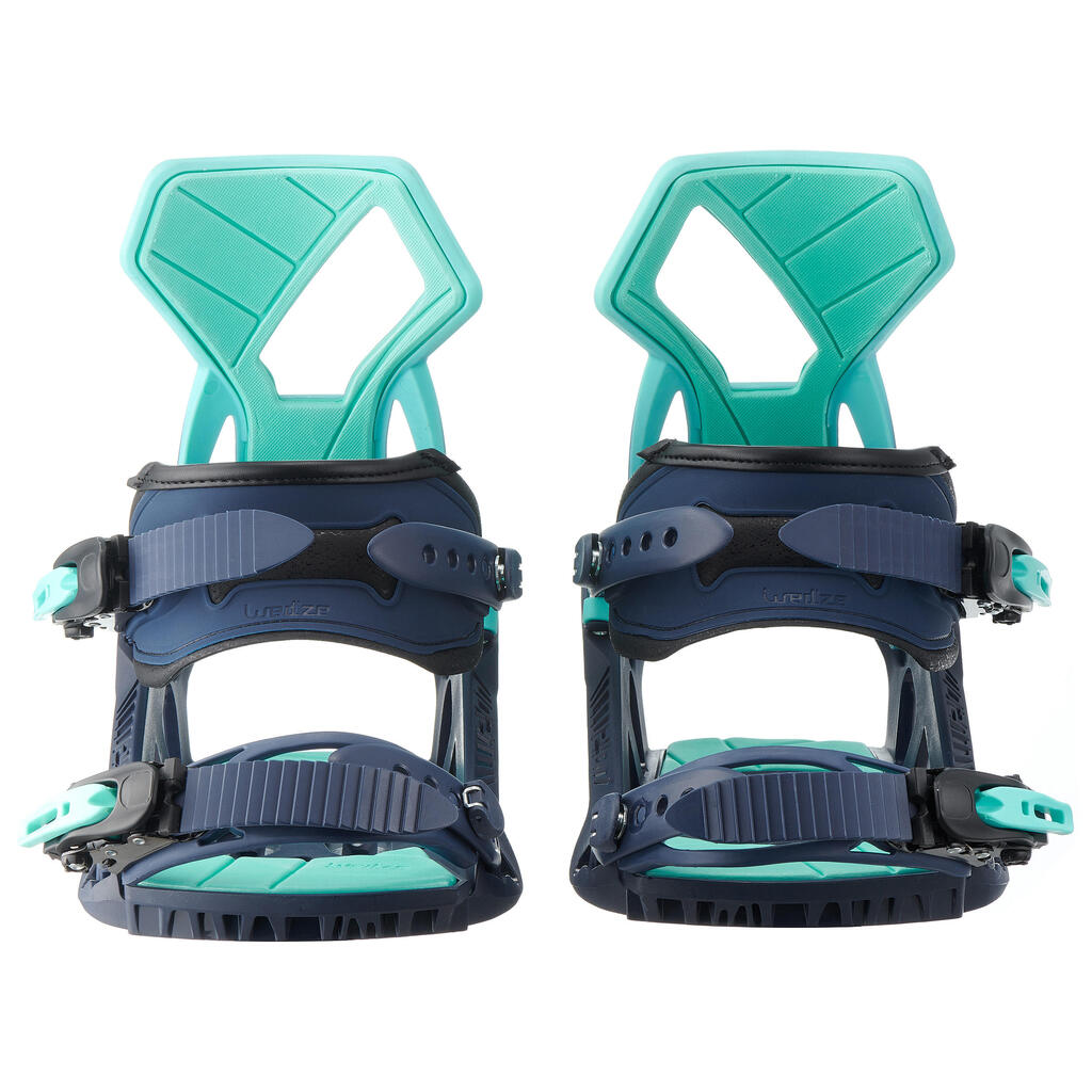 Women's On / Off Piste Snowboard Bindings - Blue