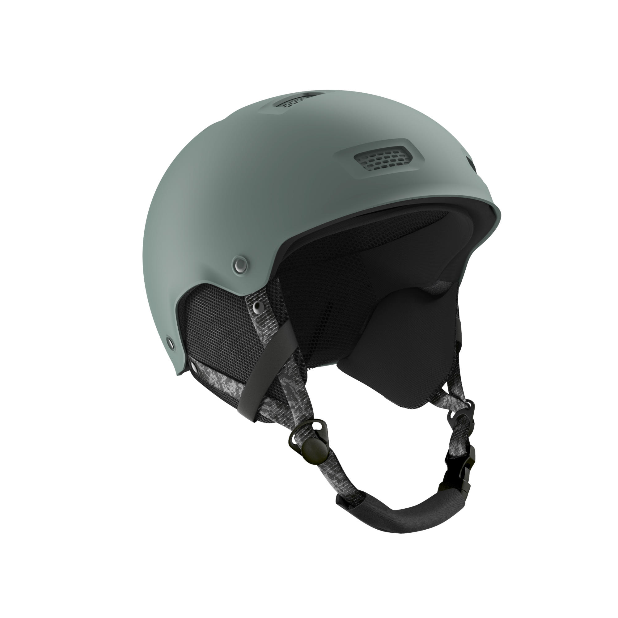 Adult/junior skiing and snowboarding helmet H-FS 300 Khaki green - L/59-62cm By DREAMSCAPE | Decathlon