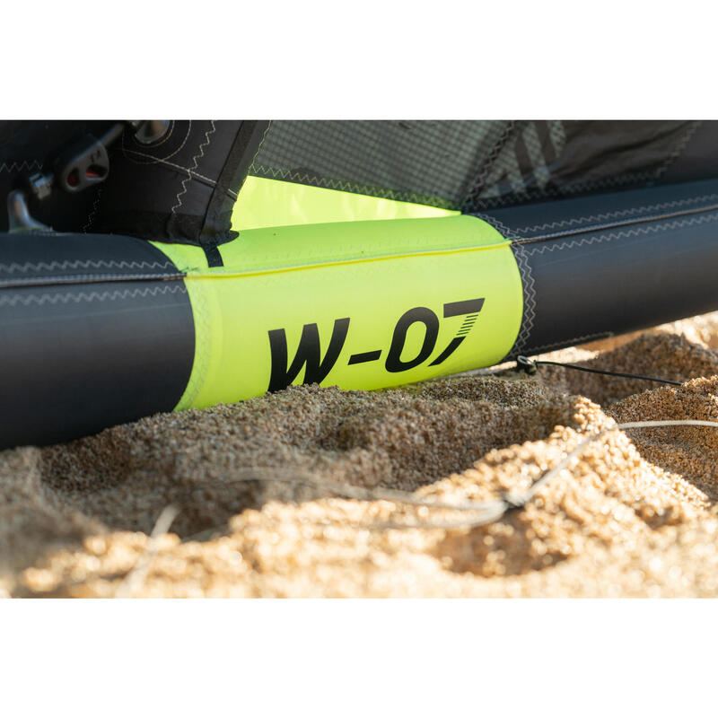 Aile de kitesurf nue "W", crossover 5m2 - Edition limitée BLACK