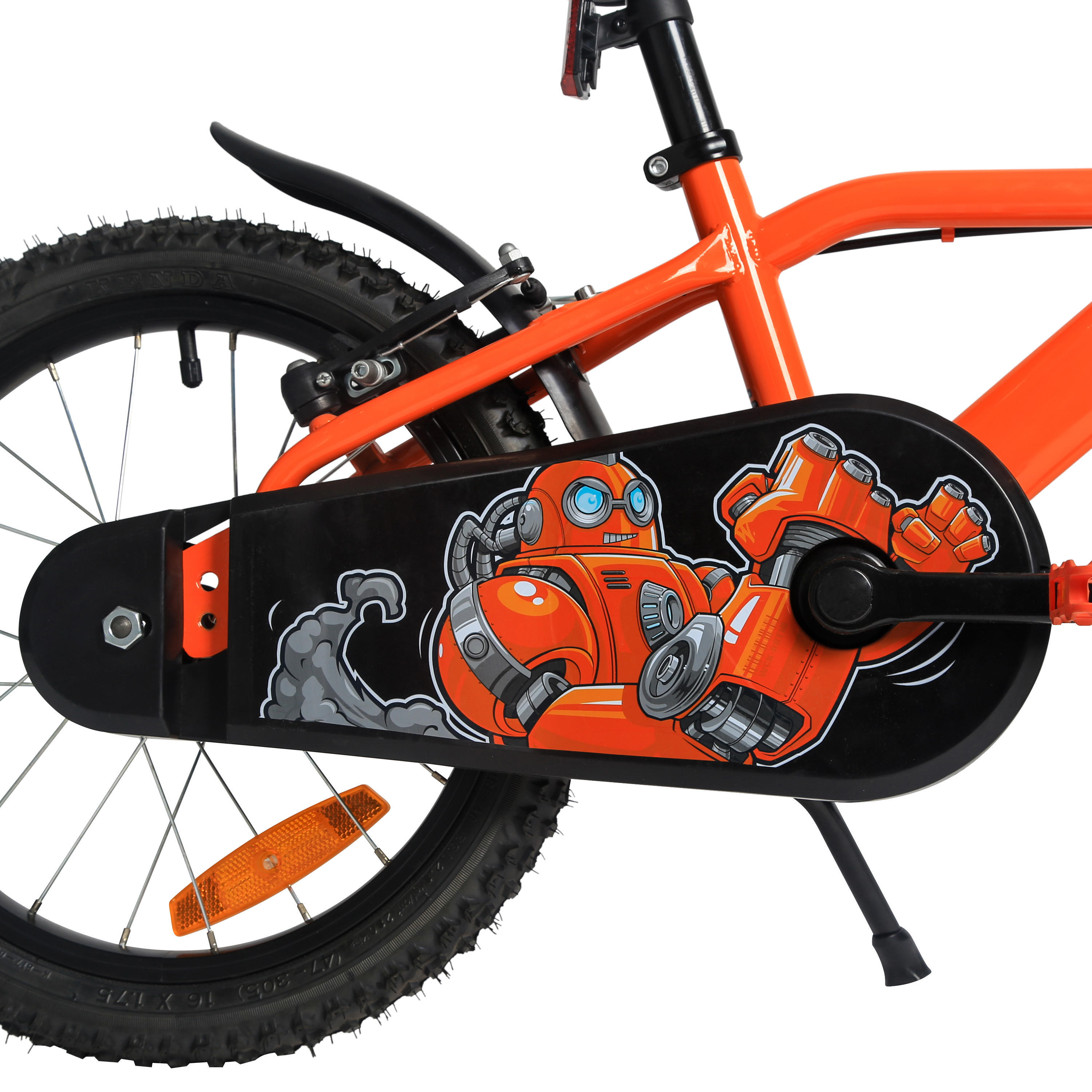 Kids' Bike 16 in, 500 Robot, Age 4-6 - BTWIN