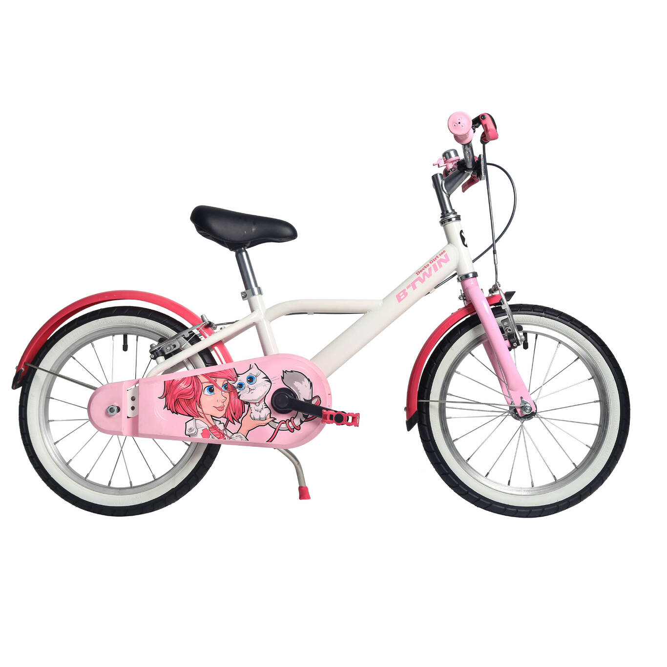 500 16-Inch Kids' Bike (4-6 Years) - Docto Girl