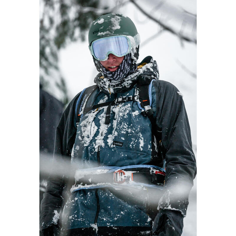 Veste de snowboard et de ski homme SNB JKT 900 pétrole